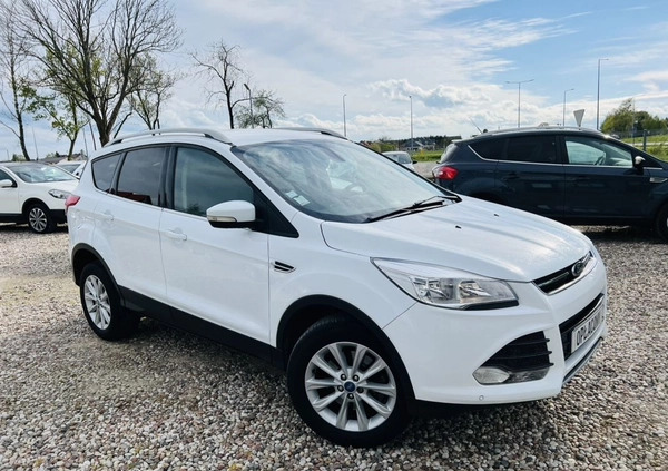 Ford Kuga cena 47800 przebieg: 169700, rok produkcji 2015 z Ostrołęka małe 562